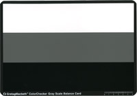 カラーチェッカー グレイスケールバランスカード